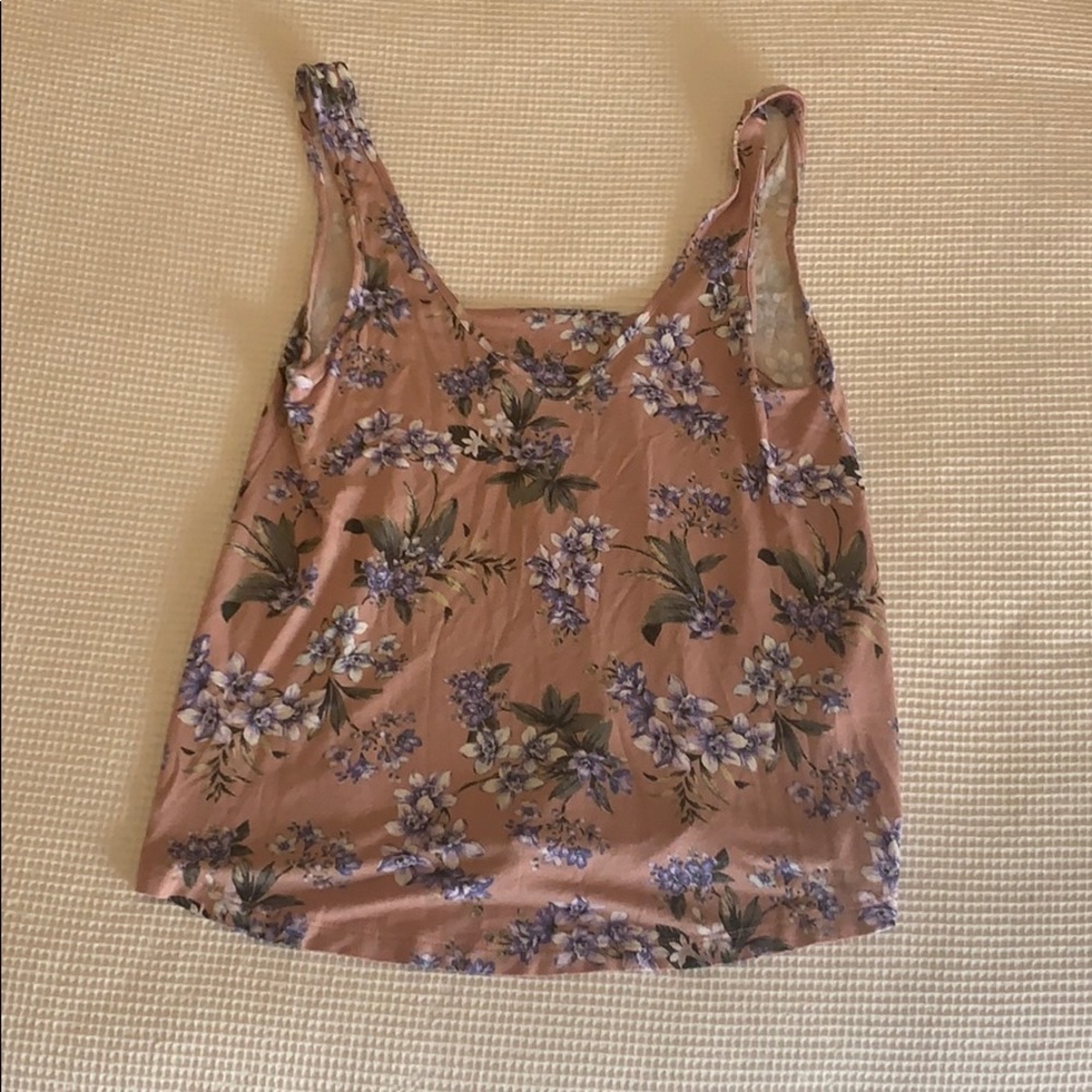 American Eagle floral tank